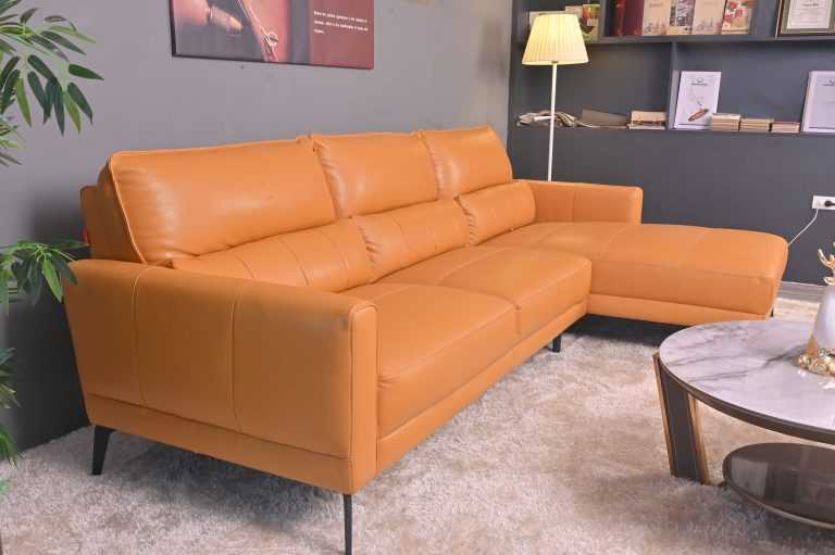 Ghế sofa Góc Da Thật Kuka KT.035