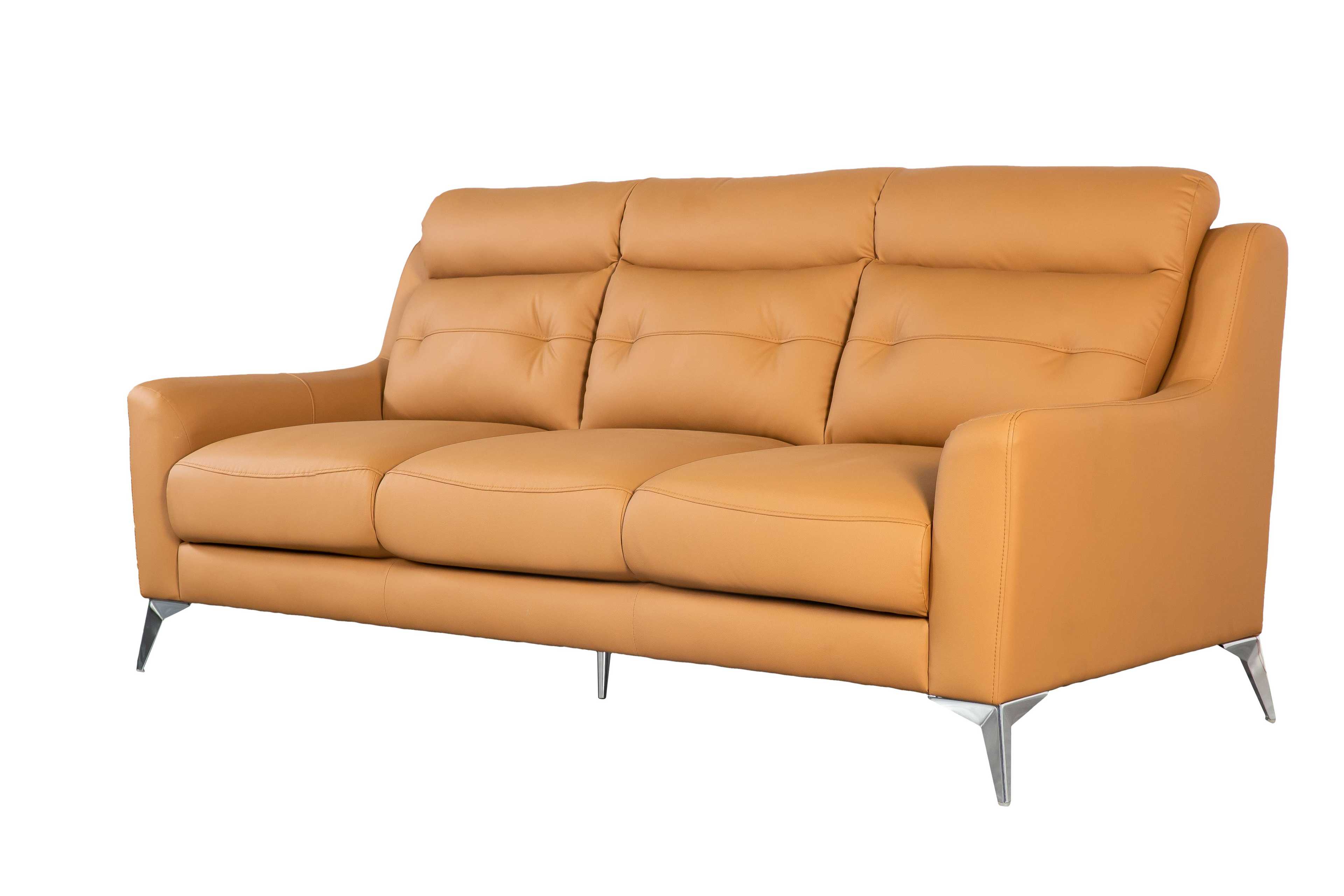 Sofa văng/băng Sofaland Hilbert Da bò thật tiếp xúc Màu da bò 2050 x 910 x 950