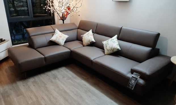 Sofa da góc quây Malaysia1097