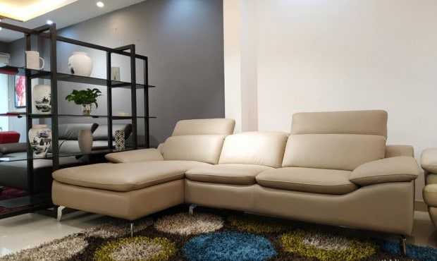 Sofa Góc da thật nhập khẩu Malaysia Max