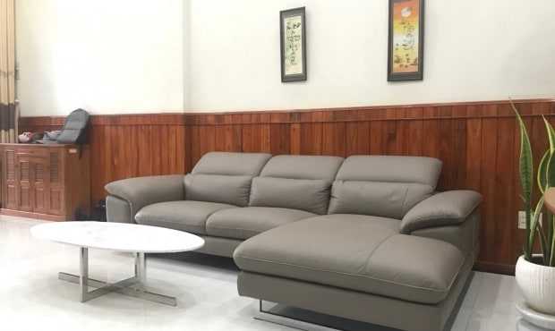Sofa Góc da thật nhập khẩu Malaysia – KH 270