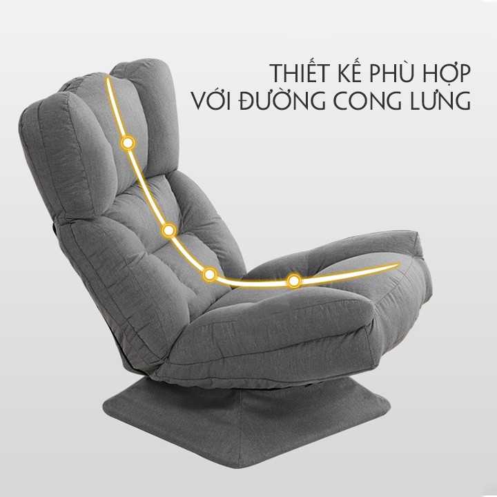 Ghế đơn thư giãn xoay 360 độ – Queen
