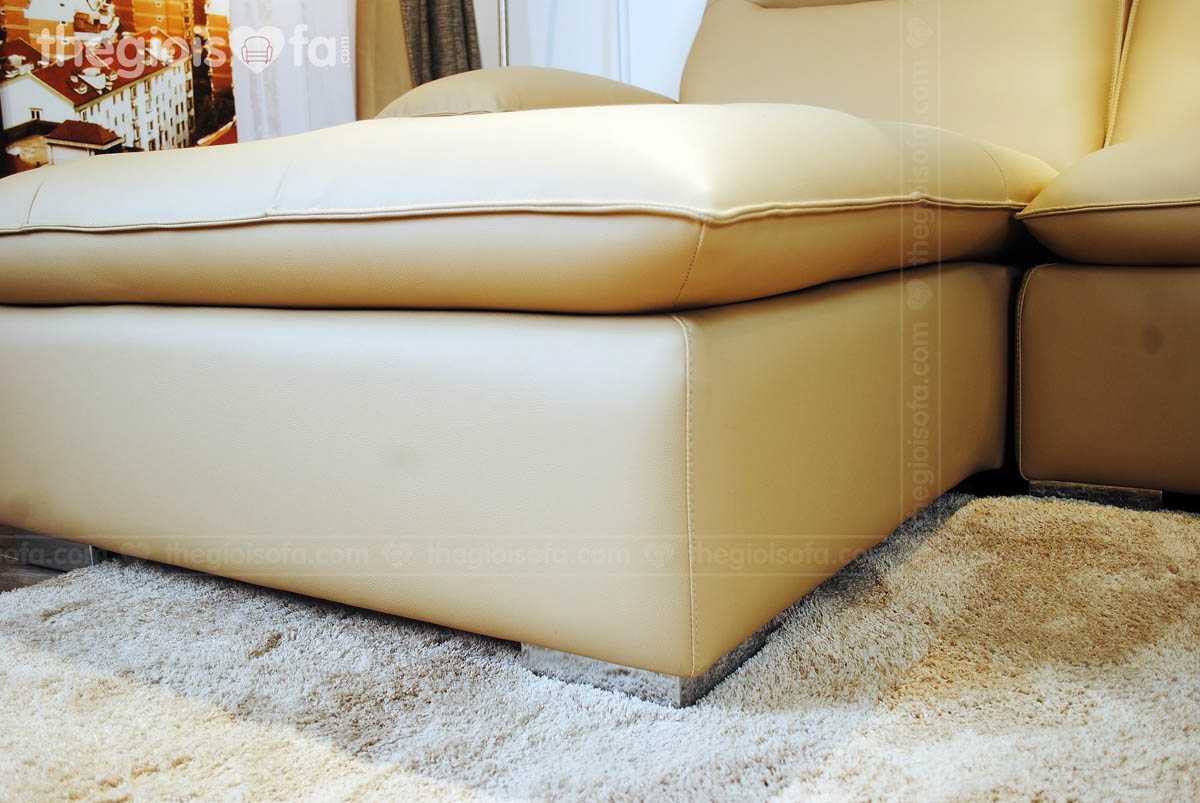 Ghế Sofa góc da phòng khách Renly