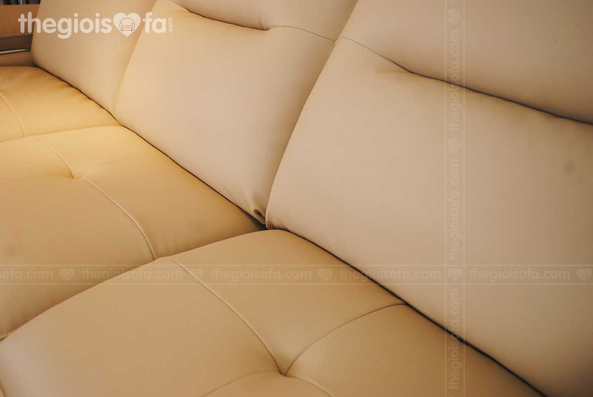 Ghế Sofa góc da phòng khách Renly