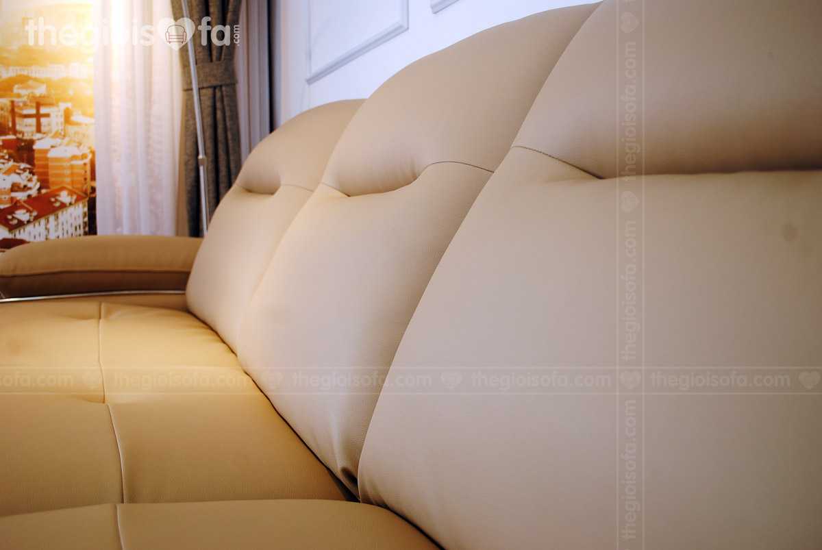 Ghế Sofa góc da phòng khách Renly