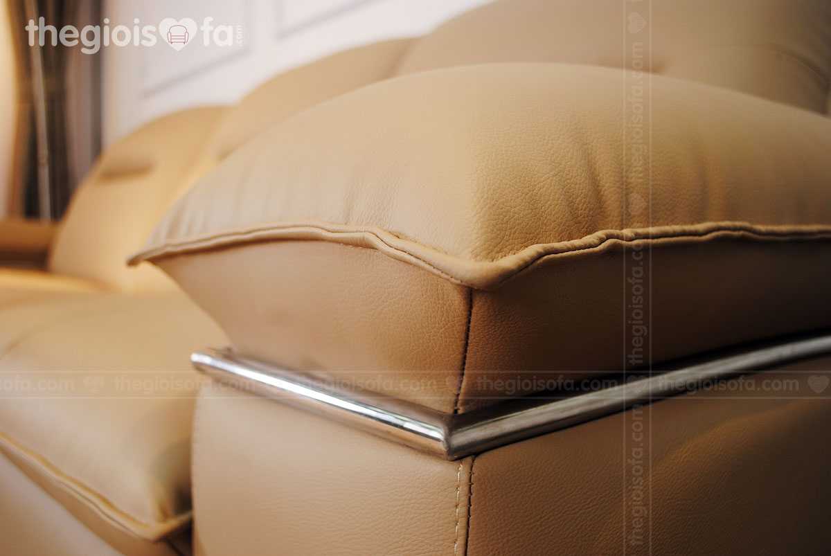 Ghế Sofa góc da phòng khách Renly