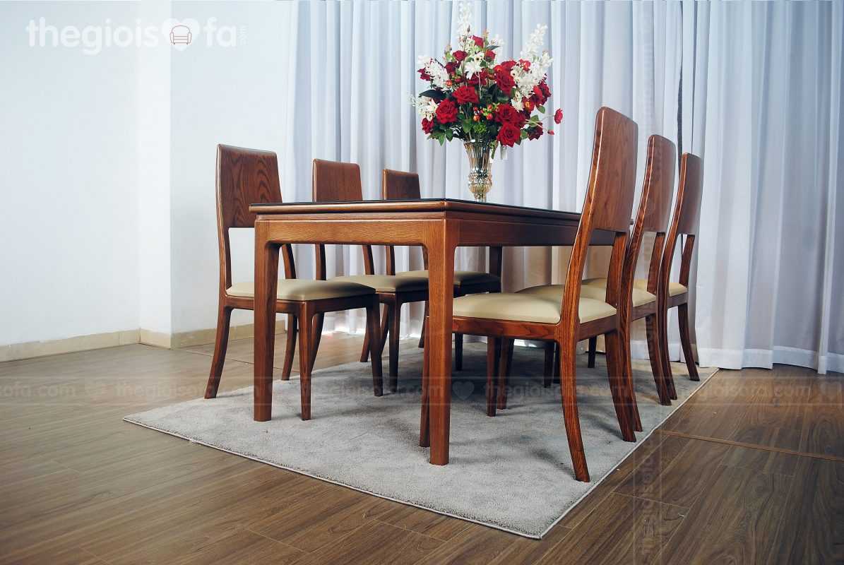 Ghế ăn Matthias – Ghế ăn bọc nệm gỗ sồi