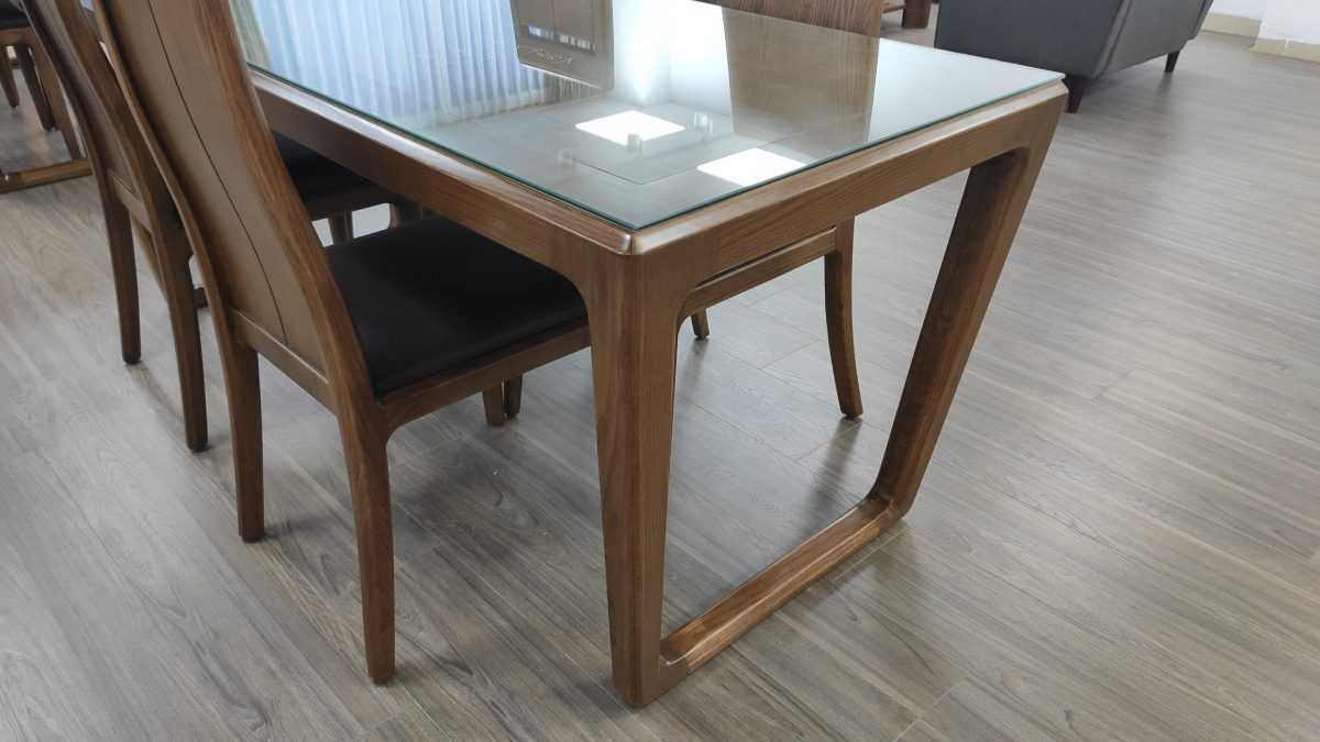 Bộ bàn ăn 8 ghế Matthias – bàn ăn gỗ sồi