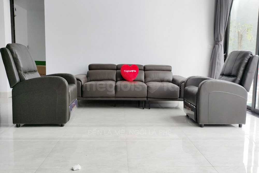 Ghế sofa băng da bò Malaysia – Rotterdam