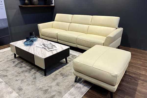 Ghế sofa băng da thật Kuka 5650