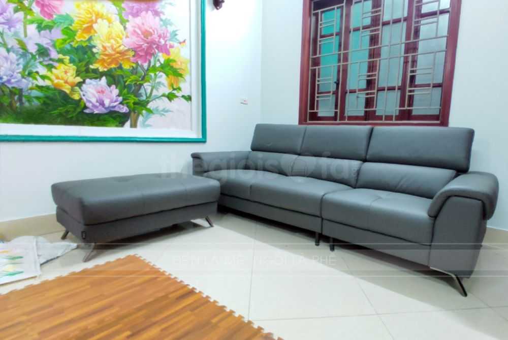 Sofa da phòng khách Malaysia – Austin