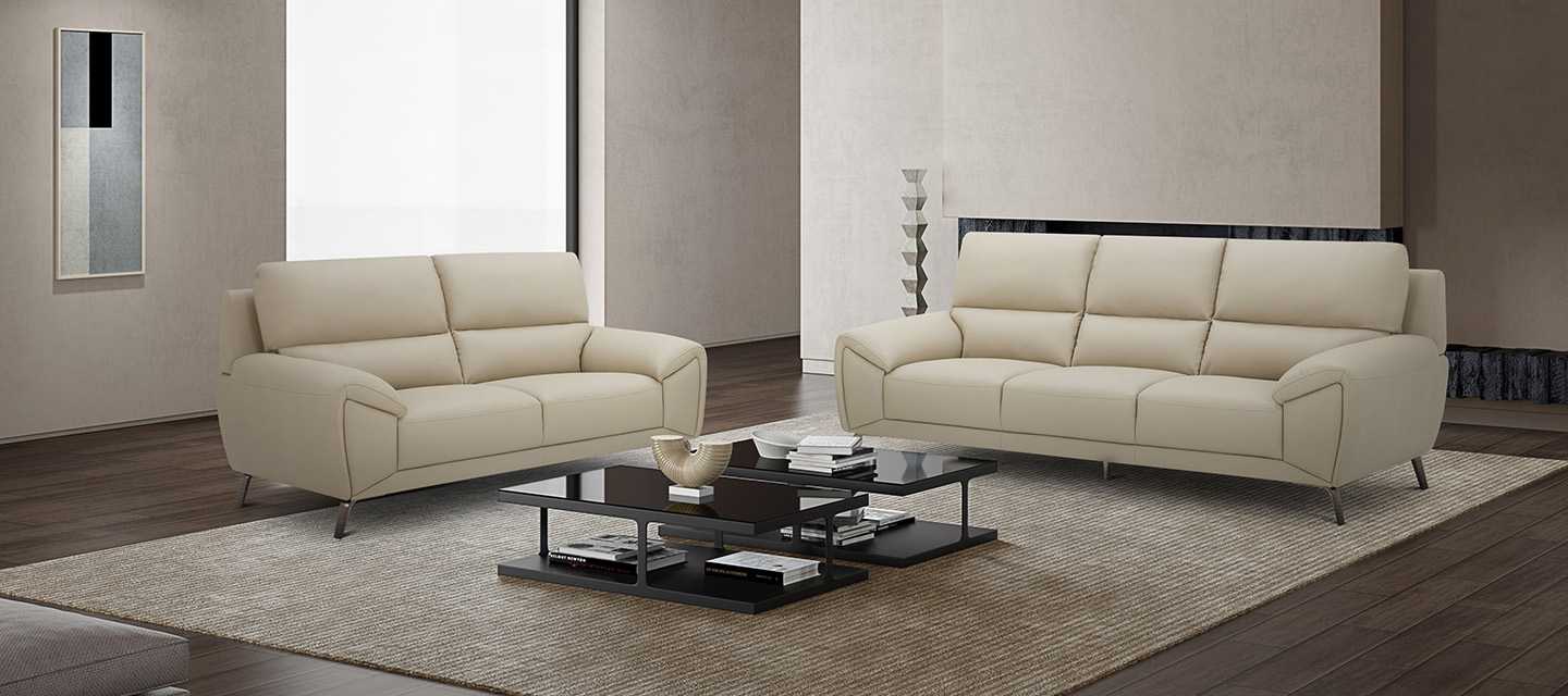 Ghế sofa văng da thật Kuka KF.086