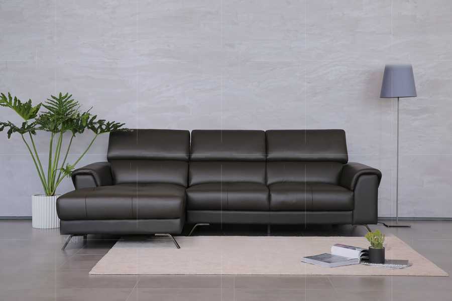 Sofa da phòng khách Malaysia – Austin