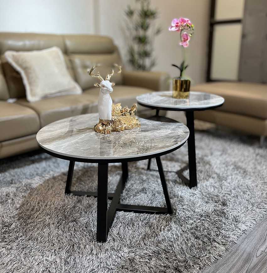 Bàn trà mặt đá Dubai