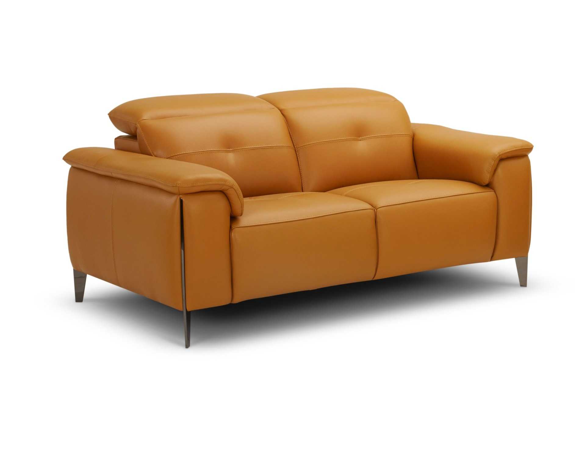 Sofa văng phòng khách da thật Kuka KM.5065