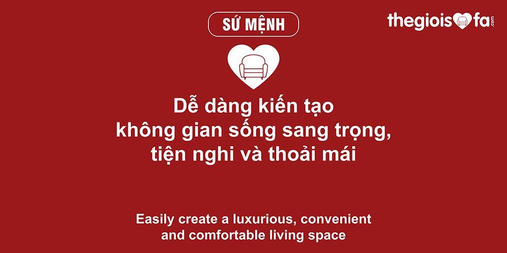 Sứ mệnh Thế giới sofa