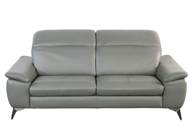 Bộ Sofa da bò thật Satis GLIDE (1 văng – 1 đôn)