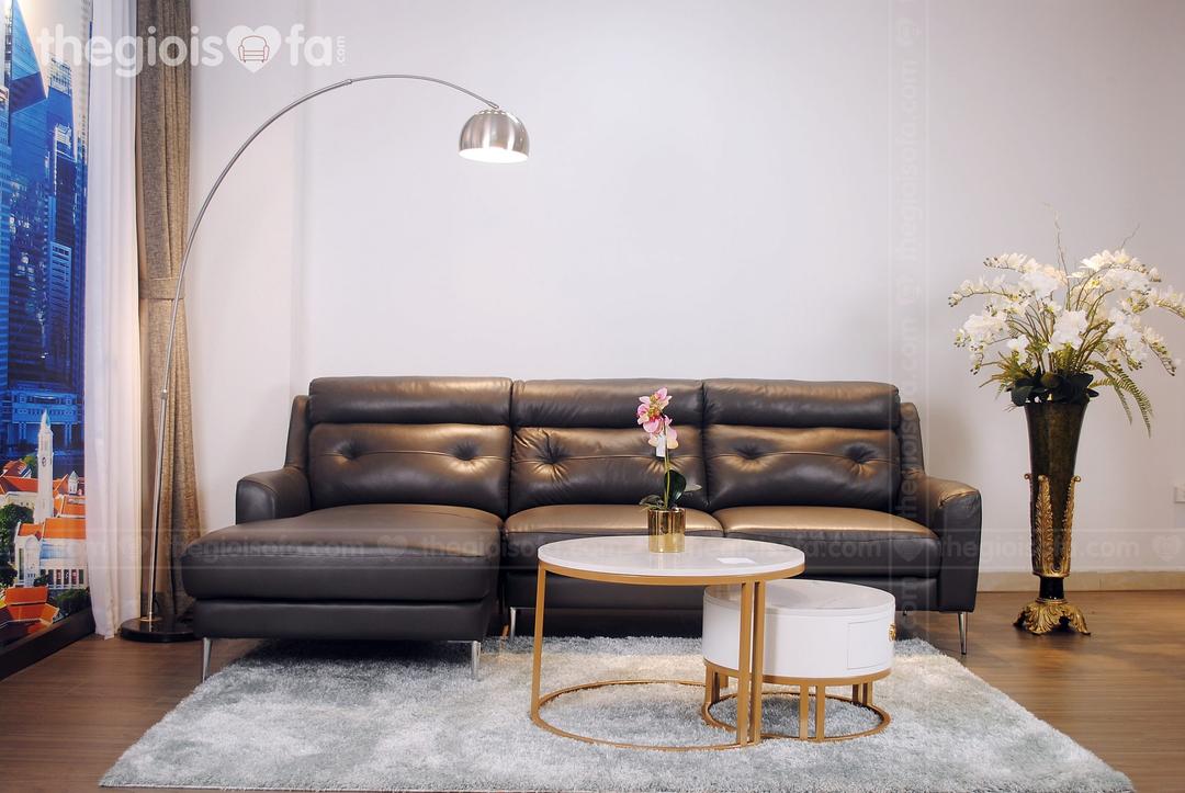 Sofa Góc Da phòng khách Sofaland Hilbert