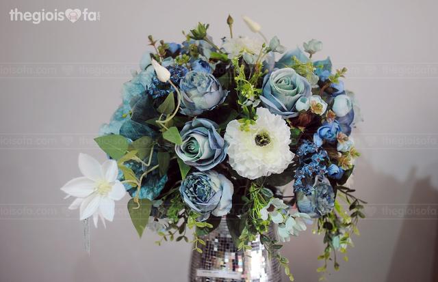Blue rose 1005 (bình hồng xanh)