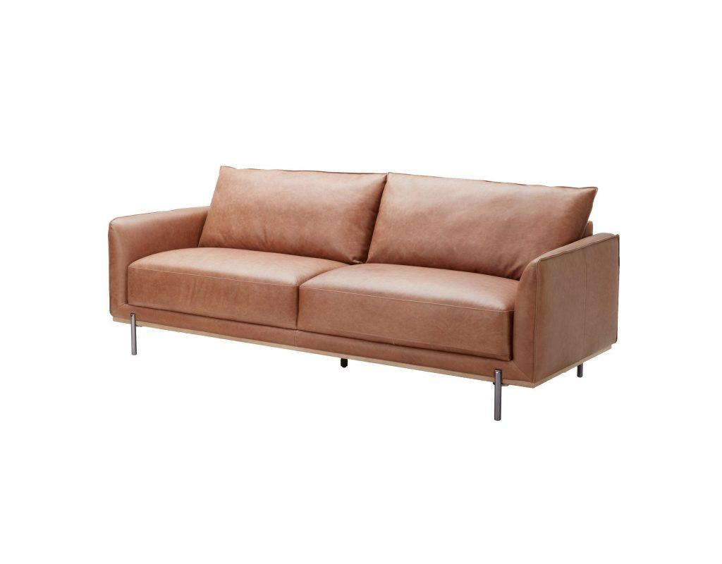 Ghế sofa văng phòng khách da thật Kuka 5607