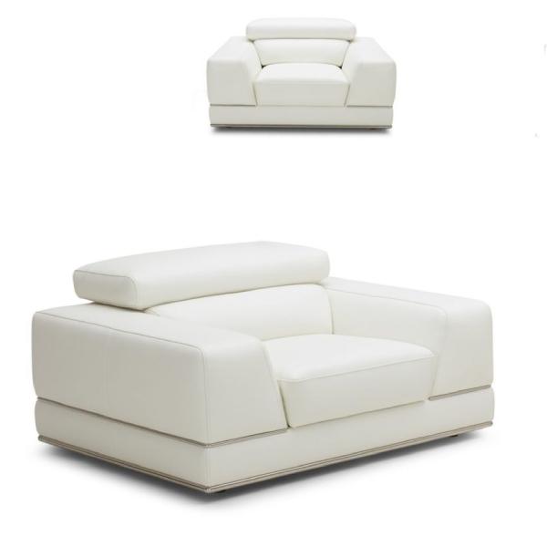 {Xả kho}Sofa đơn Kuka 1576 Da tiếp xúc