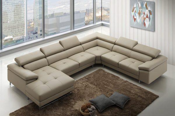 Sofa chữ U giúp tối đa hóa công năng sử dụng