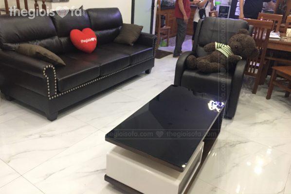  Giao hàng sofa da văng Vasanti cho chị Hạnh tại Hoàng Liệt –Mua sofa Quận Hoàng Mai