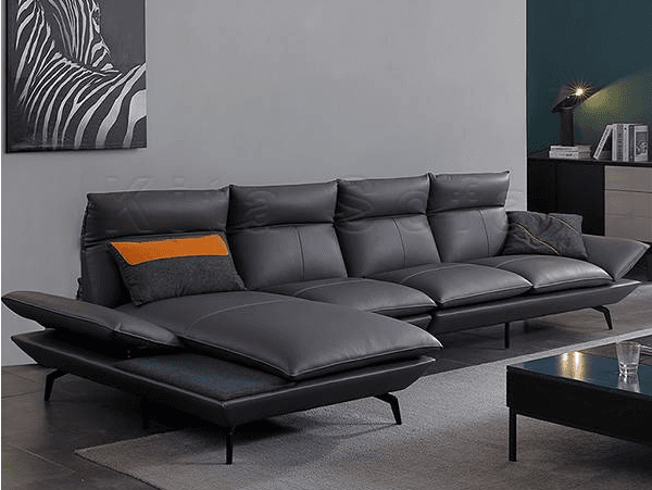 Lựa chọn da tổng hợp cho sofa da hiện đại