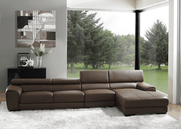 So sánh giữa sofa da nâu và sofa da lộn