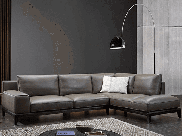 Sofa da chữ L hợp với không gian nào?