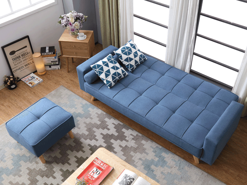 Sofa giường đầy tiện nghi với chiều dài 2m cho người lớn nằm