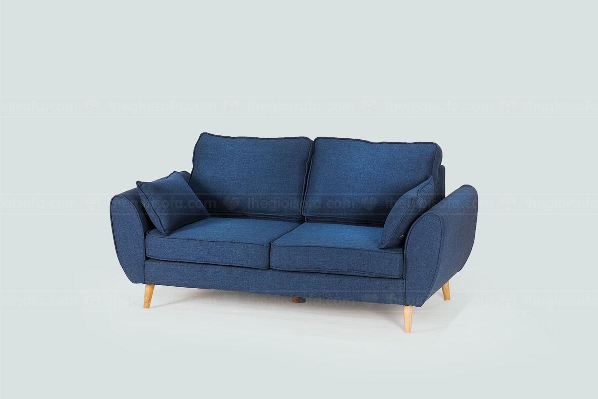 Sofa xanh navy độc đáo và sang trọng cho phòng khách hiện đại
