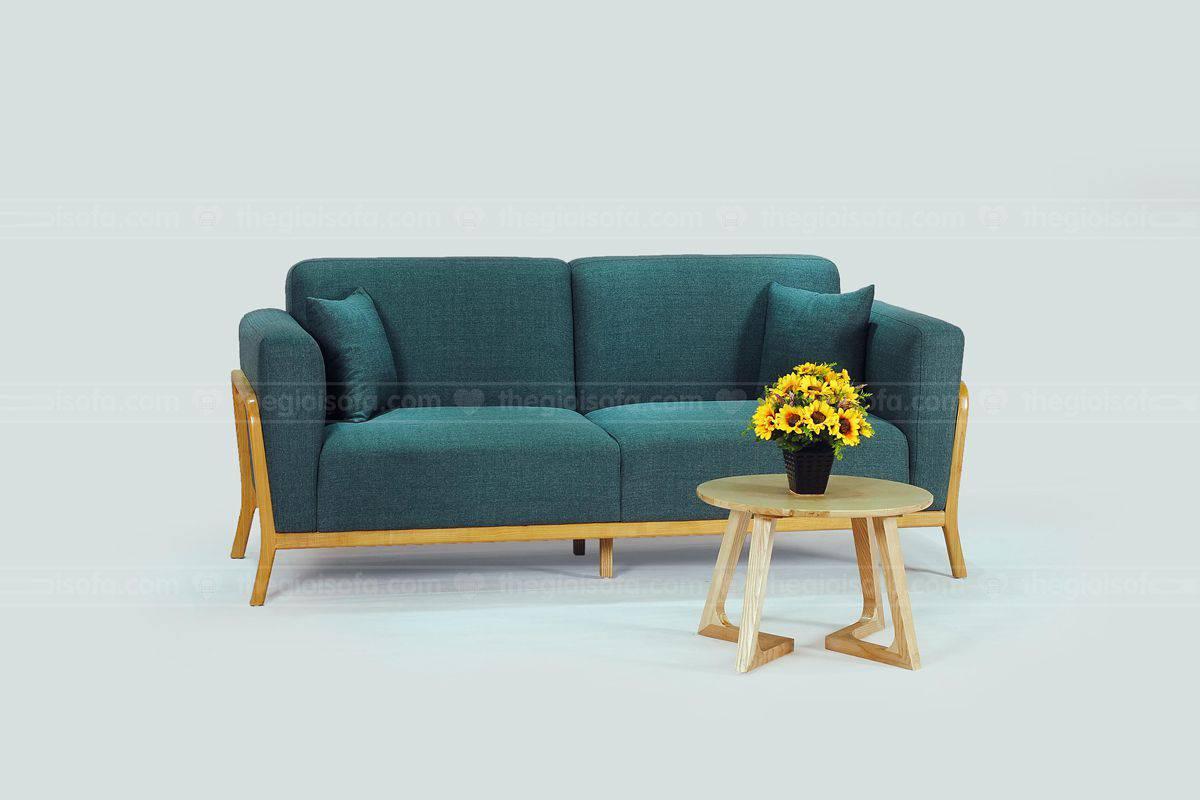 Sofa Màu Xanh Lá Cây Đầy Xanh Mát Và Cá Tính Cho Phòng Khách