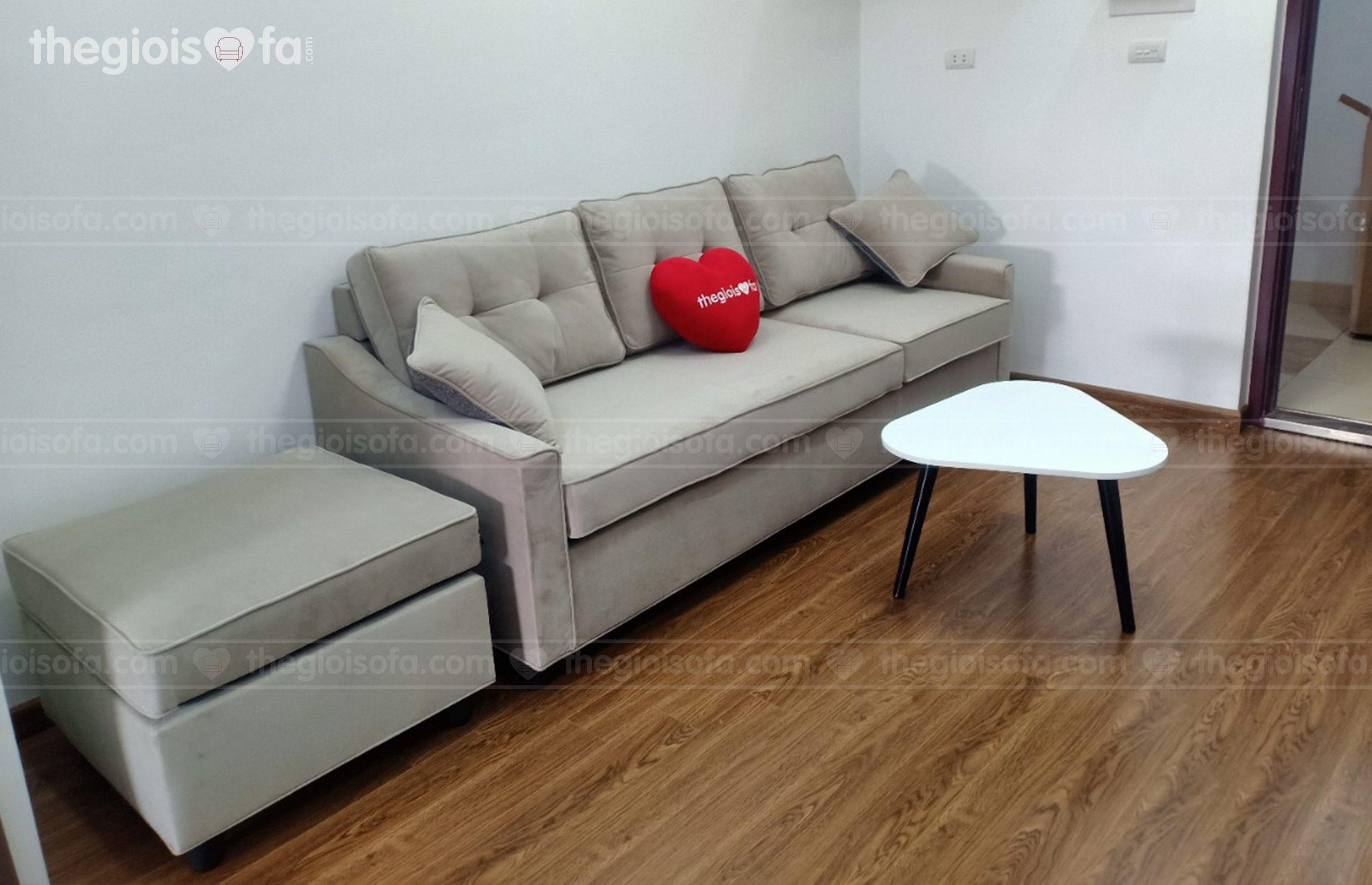 Giao hàng sofa băng đẹp Sofaland Eden cho nhà anh Hà tại Tecco Trần Quang Lai – Thanh Trì – Hà Nội