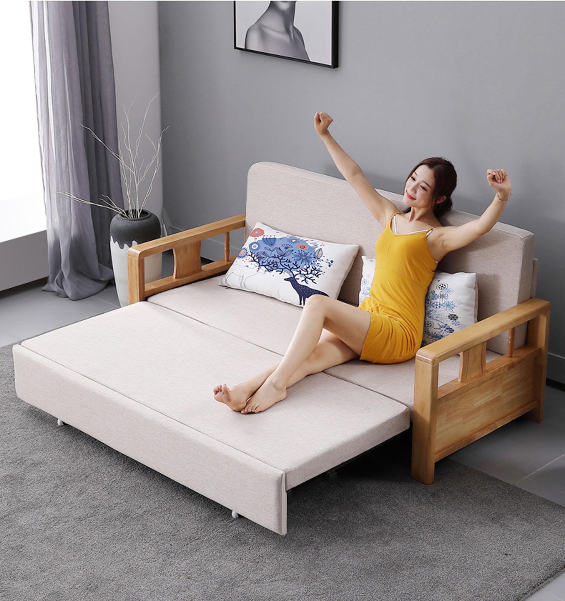 Sofa giường gỗ là gì? Mua sofa giường gỗ ở đâu uy tín