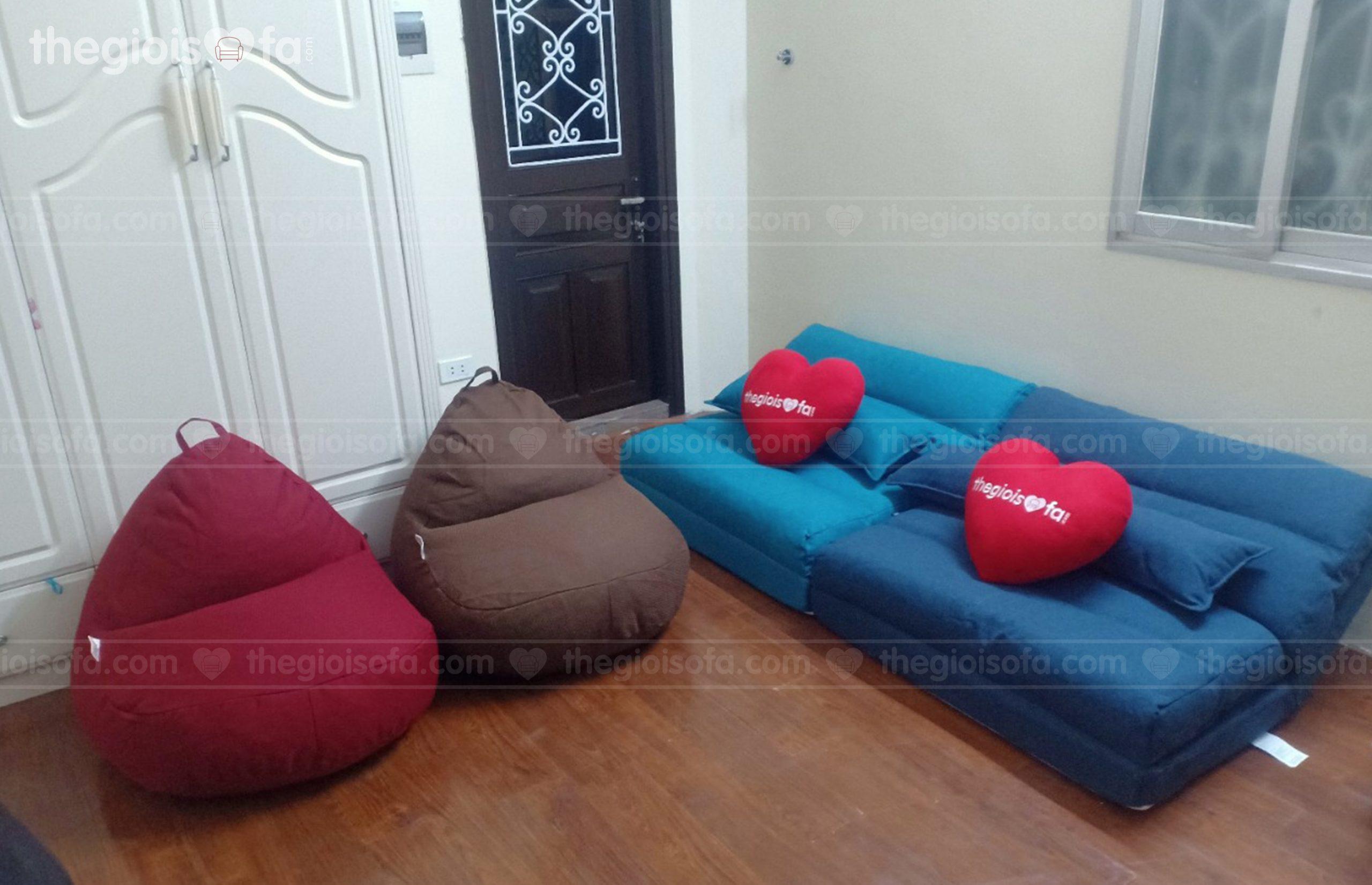Giao hàng bộ đôi ghế sofa giường đa năng Atease Ride LT cho chị Hoa tại Thụy Khuê – Quận Ba Đình