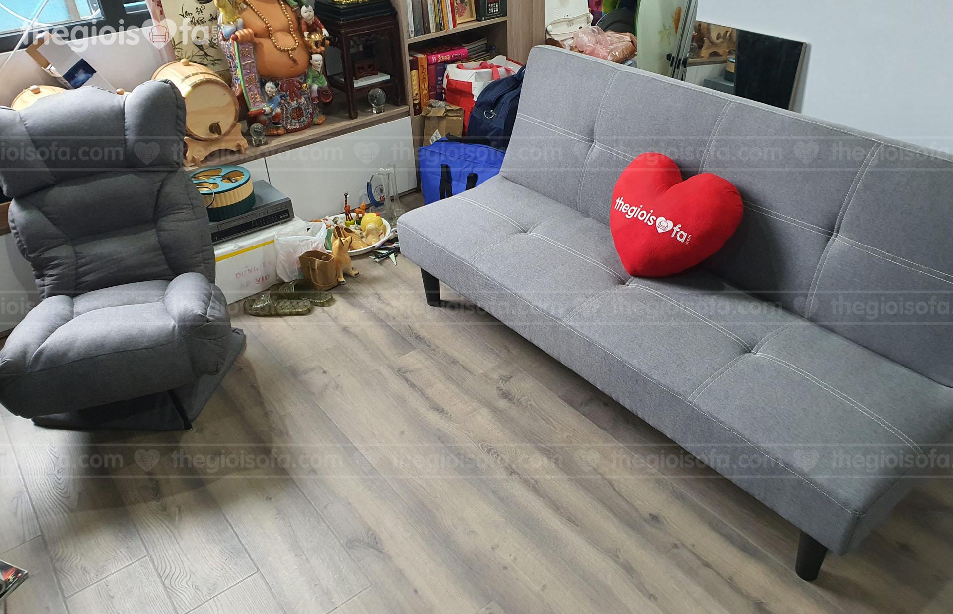 Giao hàng sofa giường Marcy và ghế xoay cho anh Long ở Đội Cấn – Ba Đình – Hà Nội