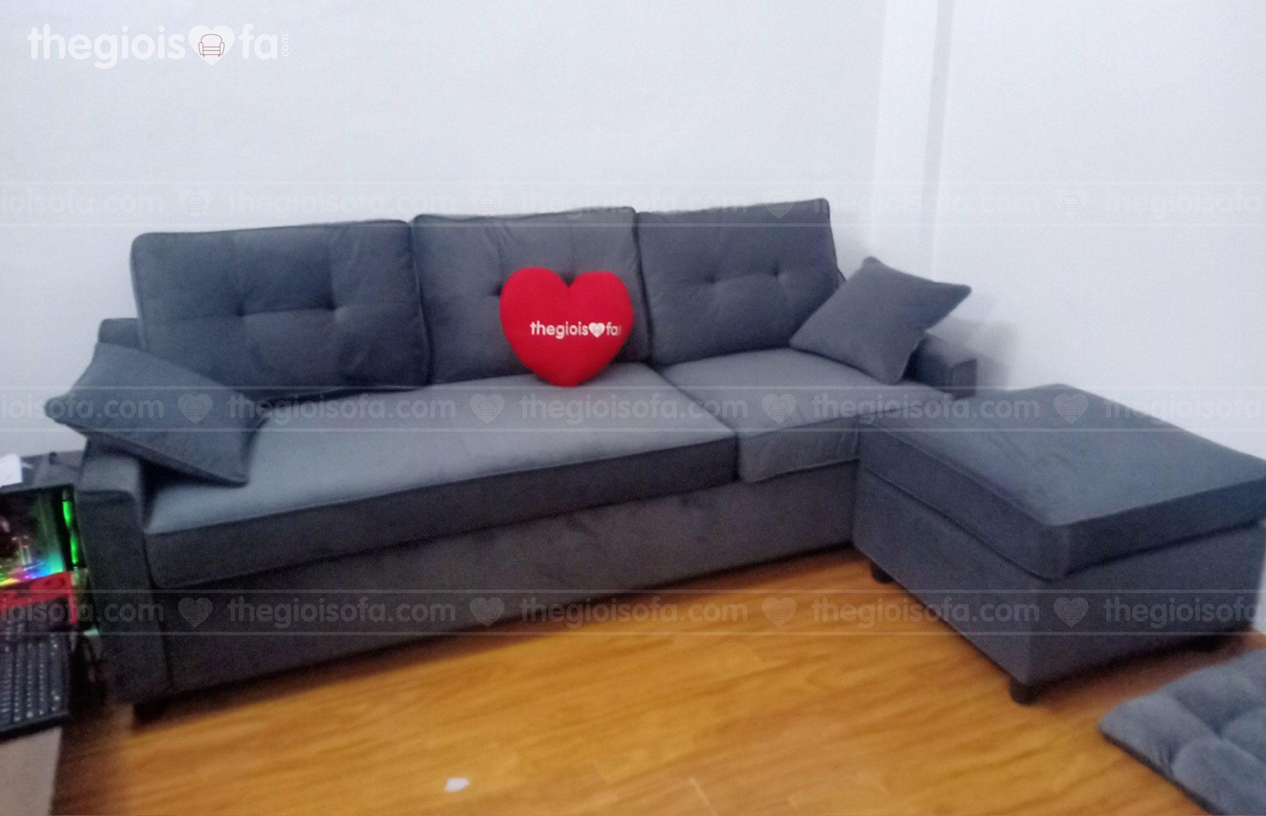 Giao hàng sofa nỉ Eden Grey cho anh Tú ở 658 Trường Chinh – Thanh Xuân – Hà Nội