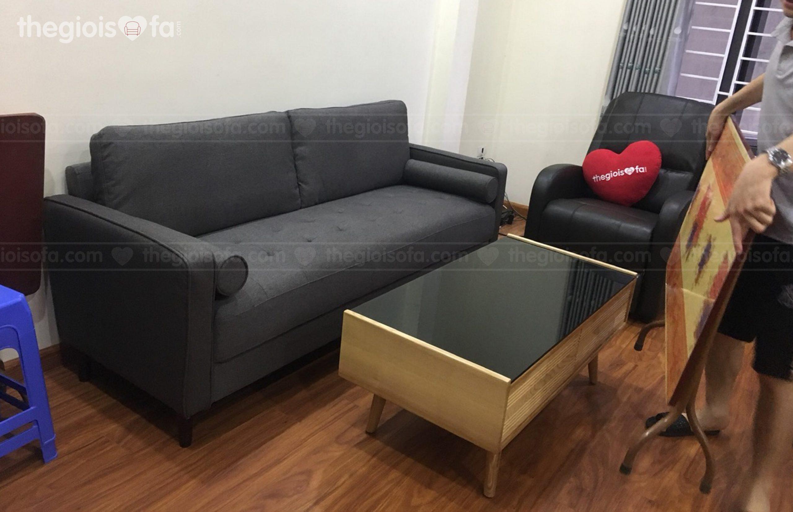 Giao hàng combo sofa Sofaland Oscar, Ghế thư giãn Muse, bàn trà cho anh Đạt tại 281 Trương Định – Mua sofa Quận Hoàng Mai