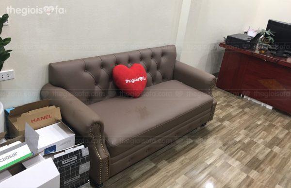 Bàn giao sofa da tân cổ điển Sofaland Buckingham cho anh Hùng tại 129 Ngọc Hồi – Mua sofa Quận Hoàng Mai