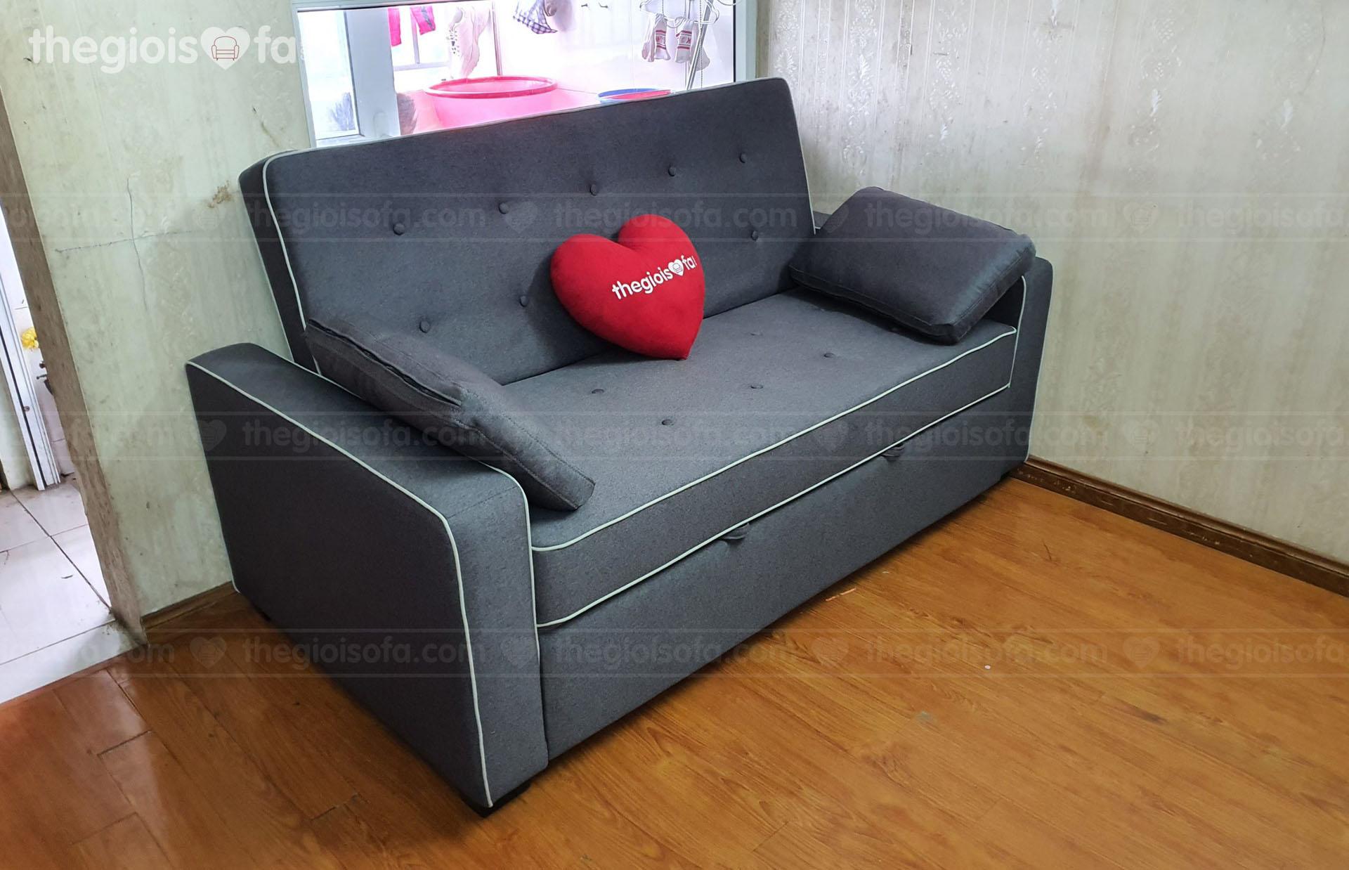 Giao hàng Sofa giường kéo cao cấp Sofaland Darcy 1050 cho anh Hậu ở Kim Văn Kim Lũ – CT12c – Mua sofa Quận Hoàng Mai