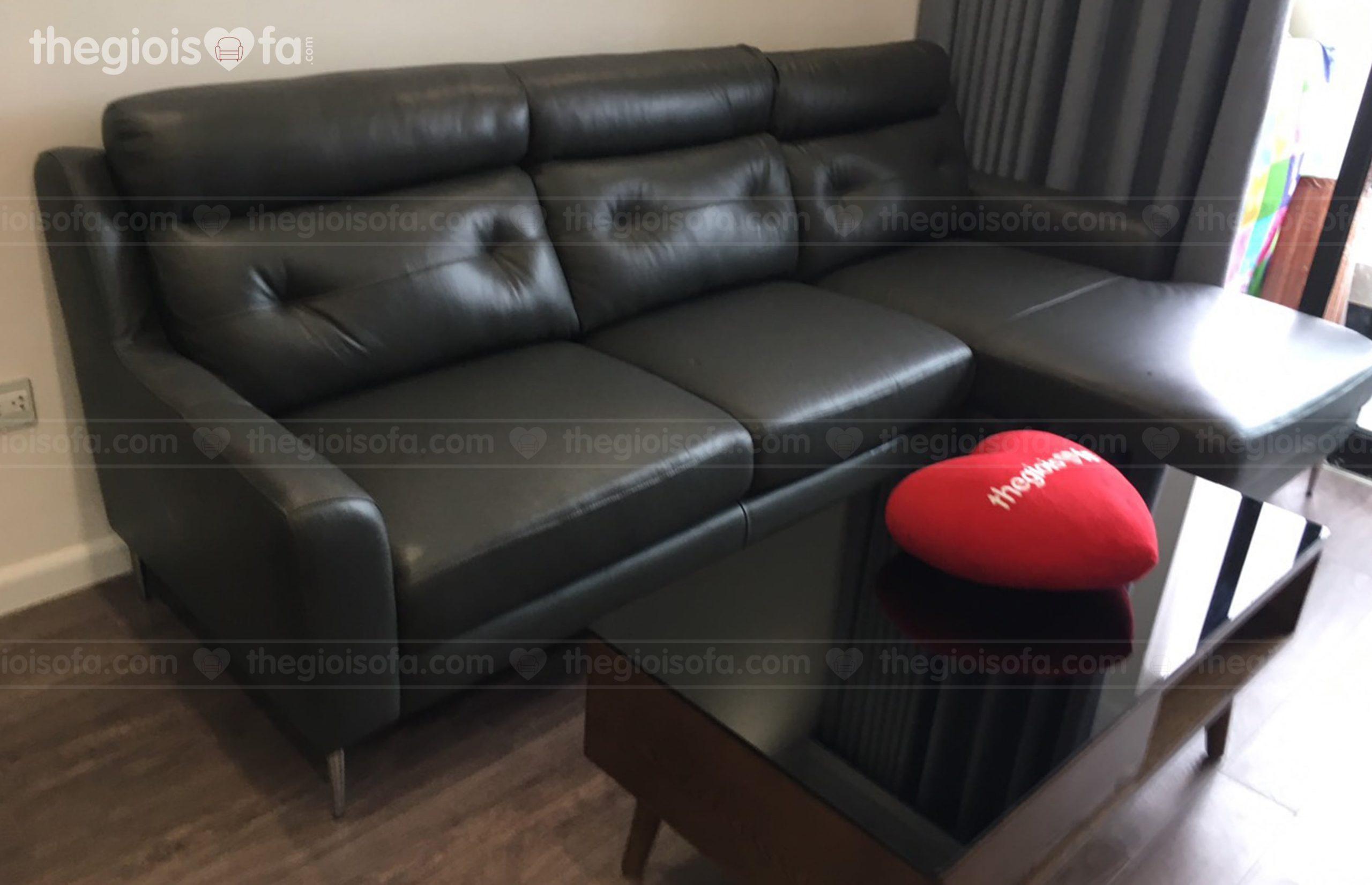 Giao hàng sofa góc Hilbert cho chú Trung ở Sunshine RiverSide Tây Hồ – Hà Nội