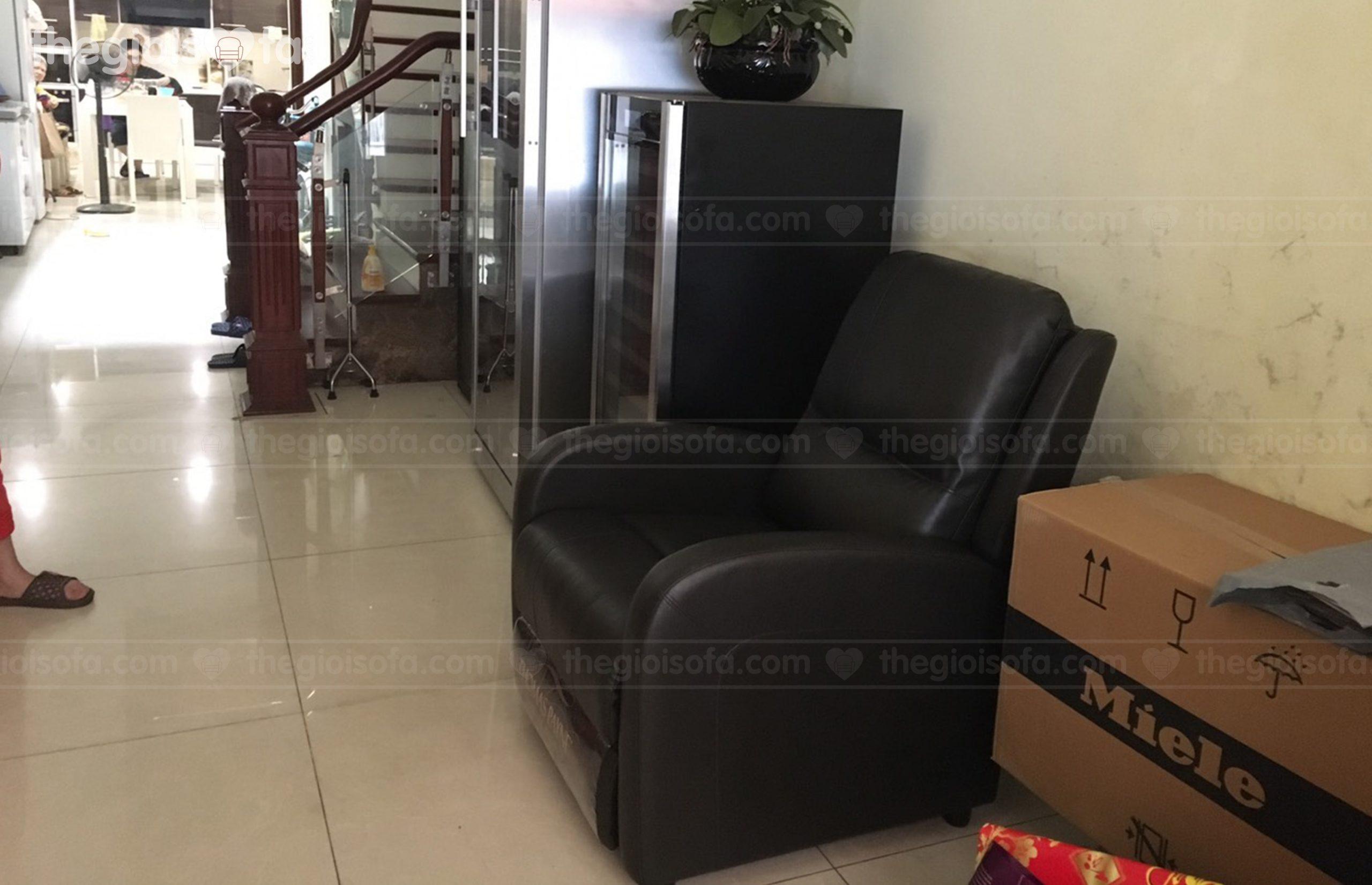 Giao hàng Ghế thư giãn Muse (RC02) cho anh Tùng tại 12 Bồ Đề – Mua sofa Quận Long Biên