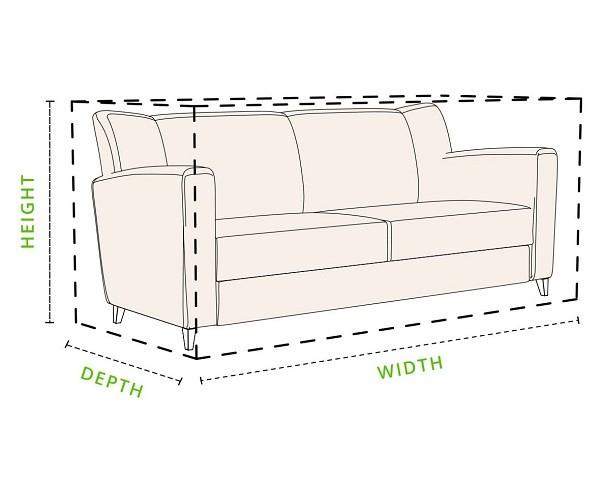 Kích thước sofa tiêu chuẩn cho người Châu Á, bạn có biết là bao nhiêu không?