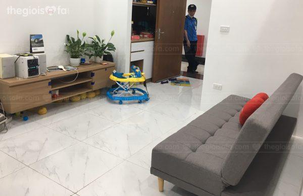 giao hàng sofa giường Vera Grey