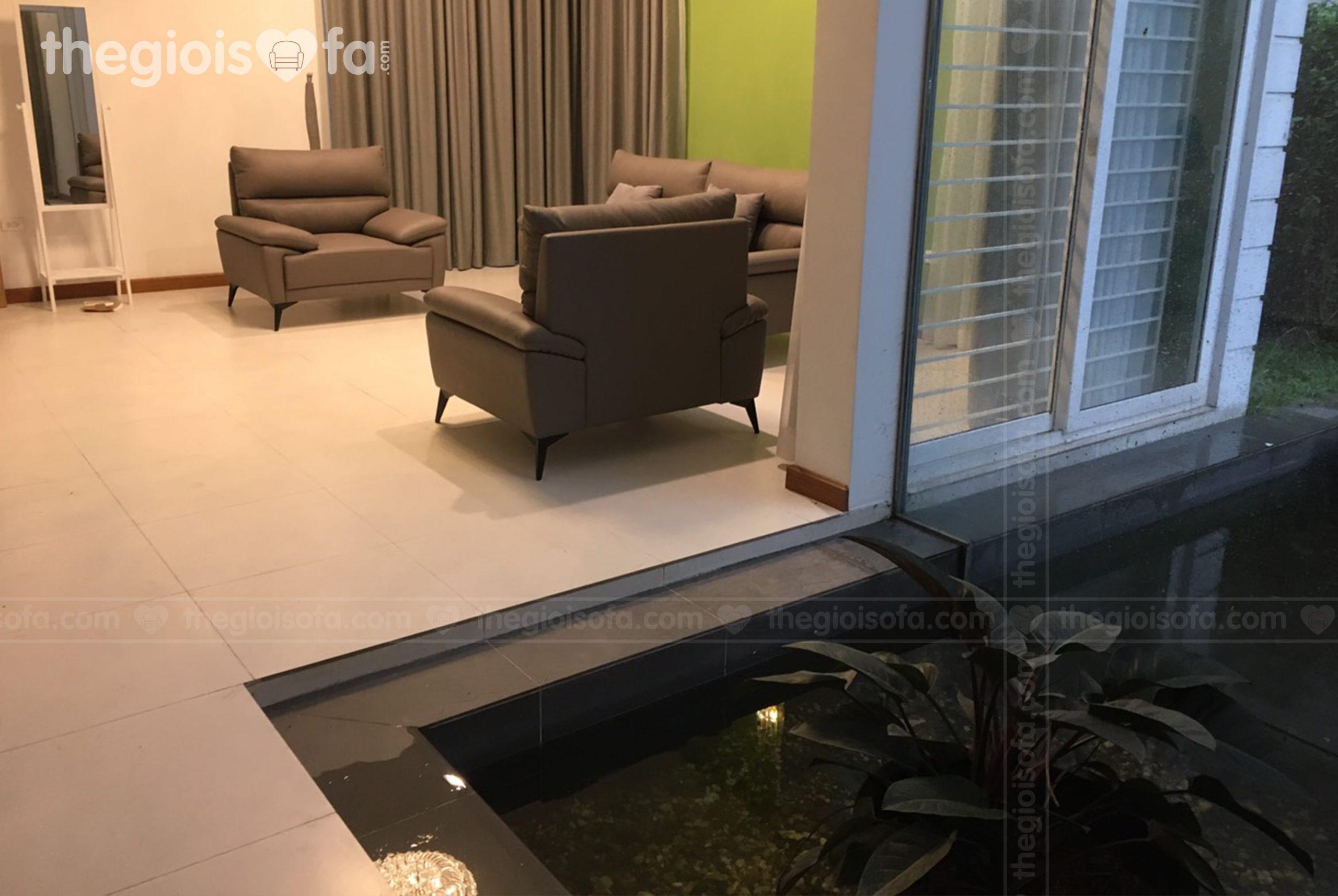 Giao hàng bộ sofa da cao cấp Morelos cho chú Tuấn tại D10 – New Home- Mua sofa Quận Ba Đình
