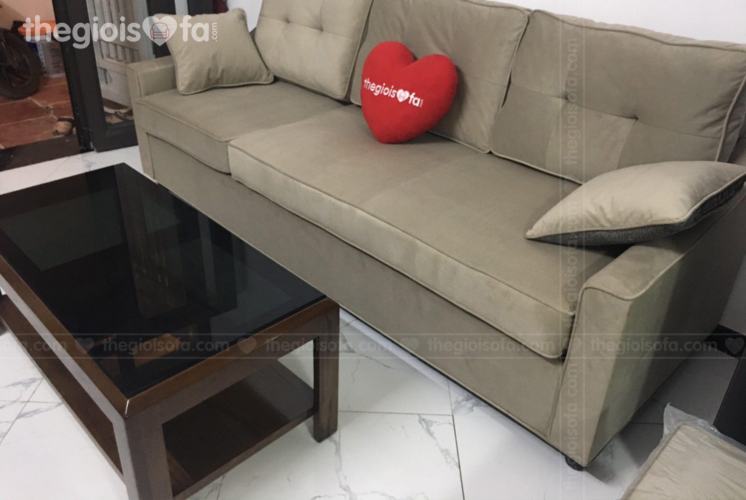 Giao hàng sofa băng Eden cho chị Phương ở Đông Thiên – Hoàng Mai – Hà Nội