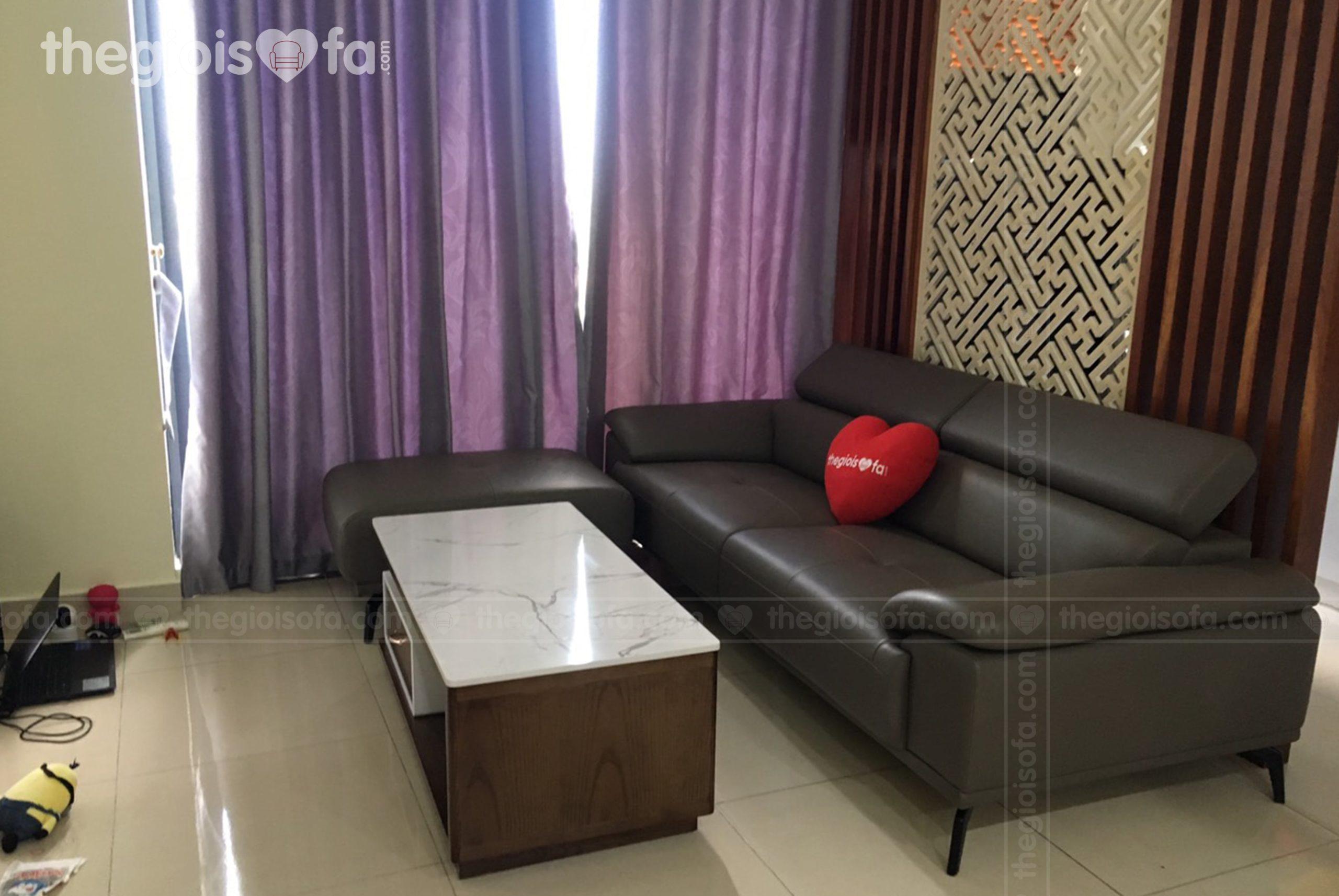 Thế giới sofa đã giao hàng sofa băng Dostern và bàn trà Valencia White cho chị Nhung toàn D Báo Nhân Dân 71 Hàng Trống – Hoàn Kiếm – TP.Hà Nội