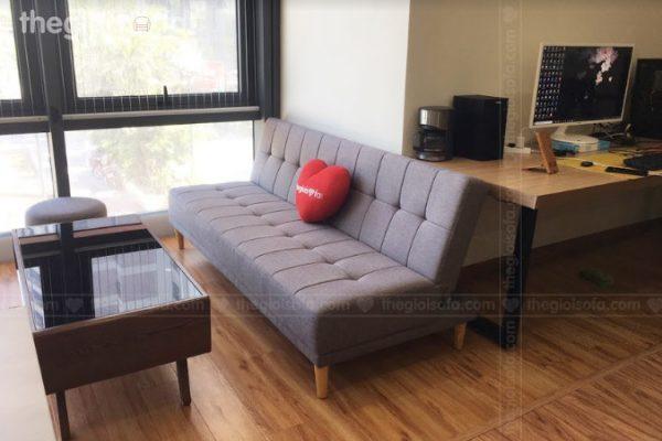 Giao hàng combo sofa giường đa năng vera và bàn trà cho anh Hoàng tại chung cư CS Bộ Công An tại 43 Hoàng Quốc Việt – Mua sofa quận Bắc Từ Liêm