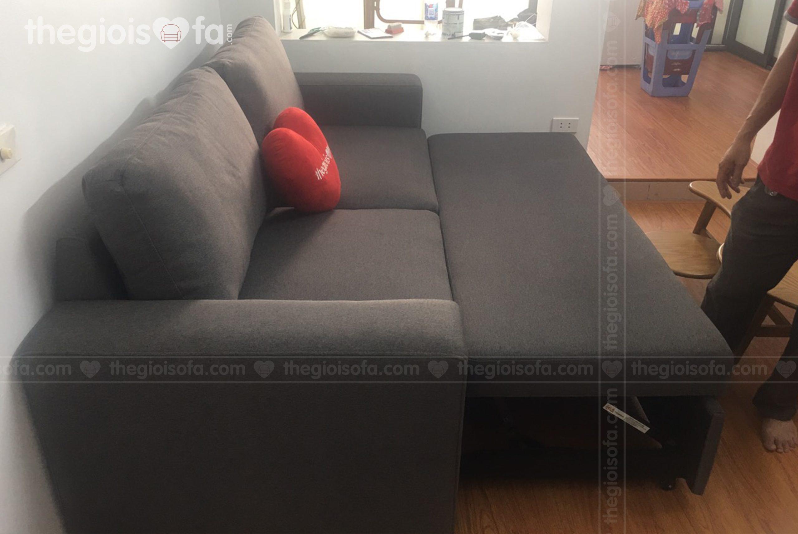 Giao hàng sofa giường cao cấp Vincenzo cho anh Quang tại 234 Hoàng Quốc Việt – Mua sofa Quận Bắc Từ Liêm